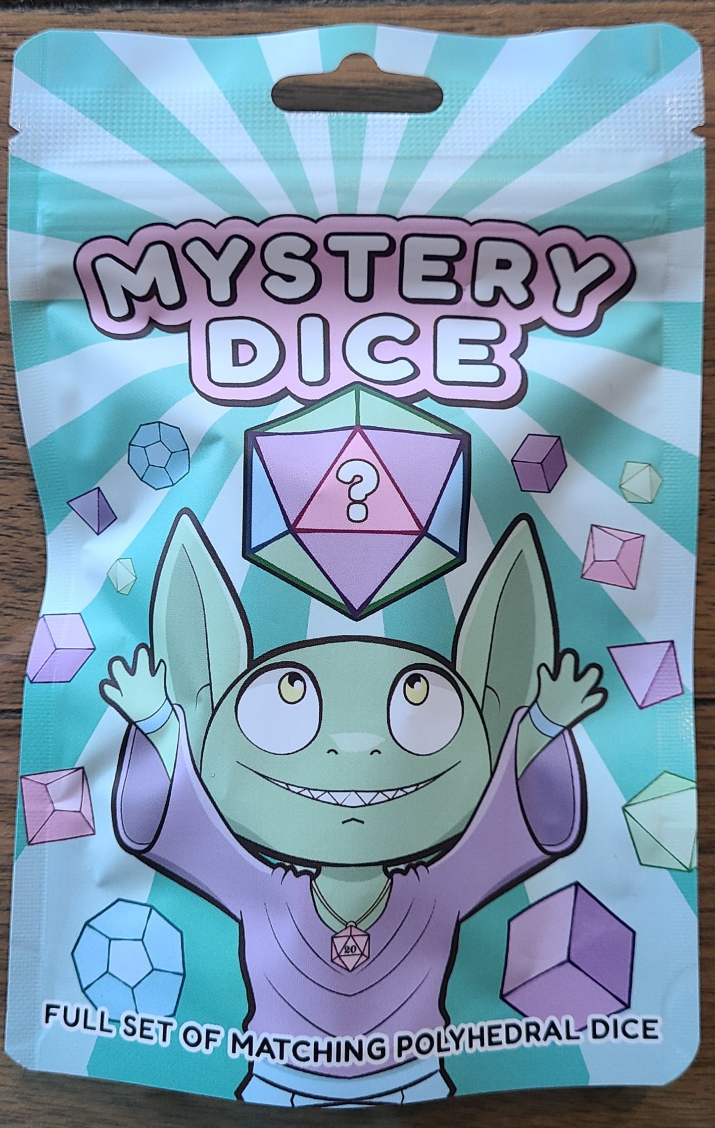 Mystery Dice Goblin - Mystery Polyhedral Dice - Full set of Polyhedral Dice
