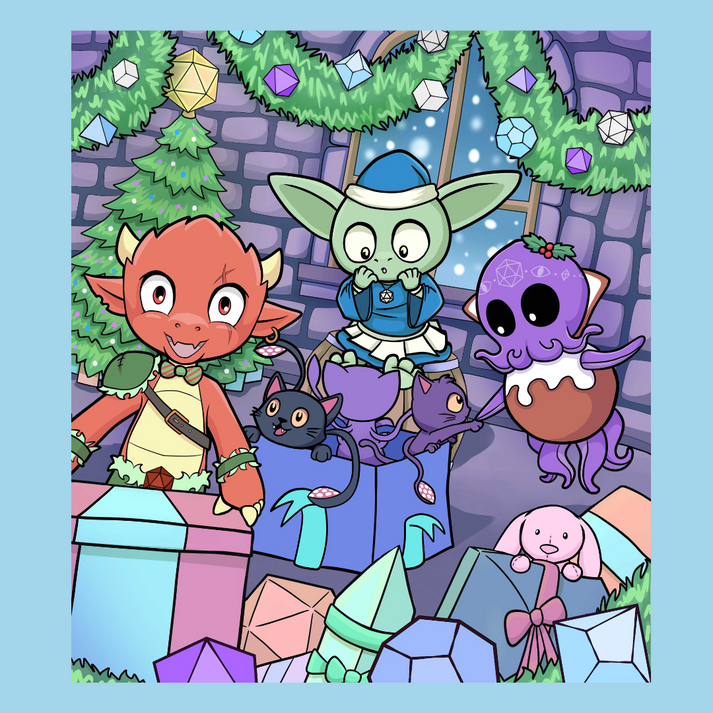 Mystery Dice Goblin - Christmas Dice Advent Calendar