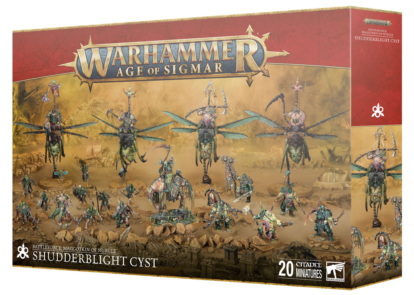 Warhammer Age of Sigmar - Battleforce: Maggotkin of Nurgle Shudderblight Cyst