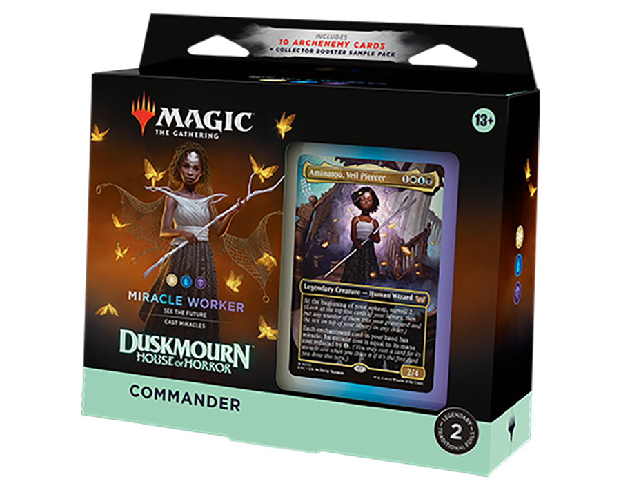 MTG - Duskmourn House of Horror - Miracle Worker Commander Deck