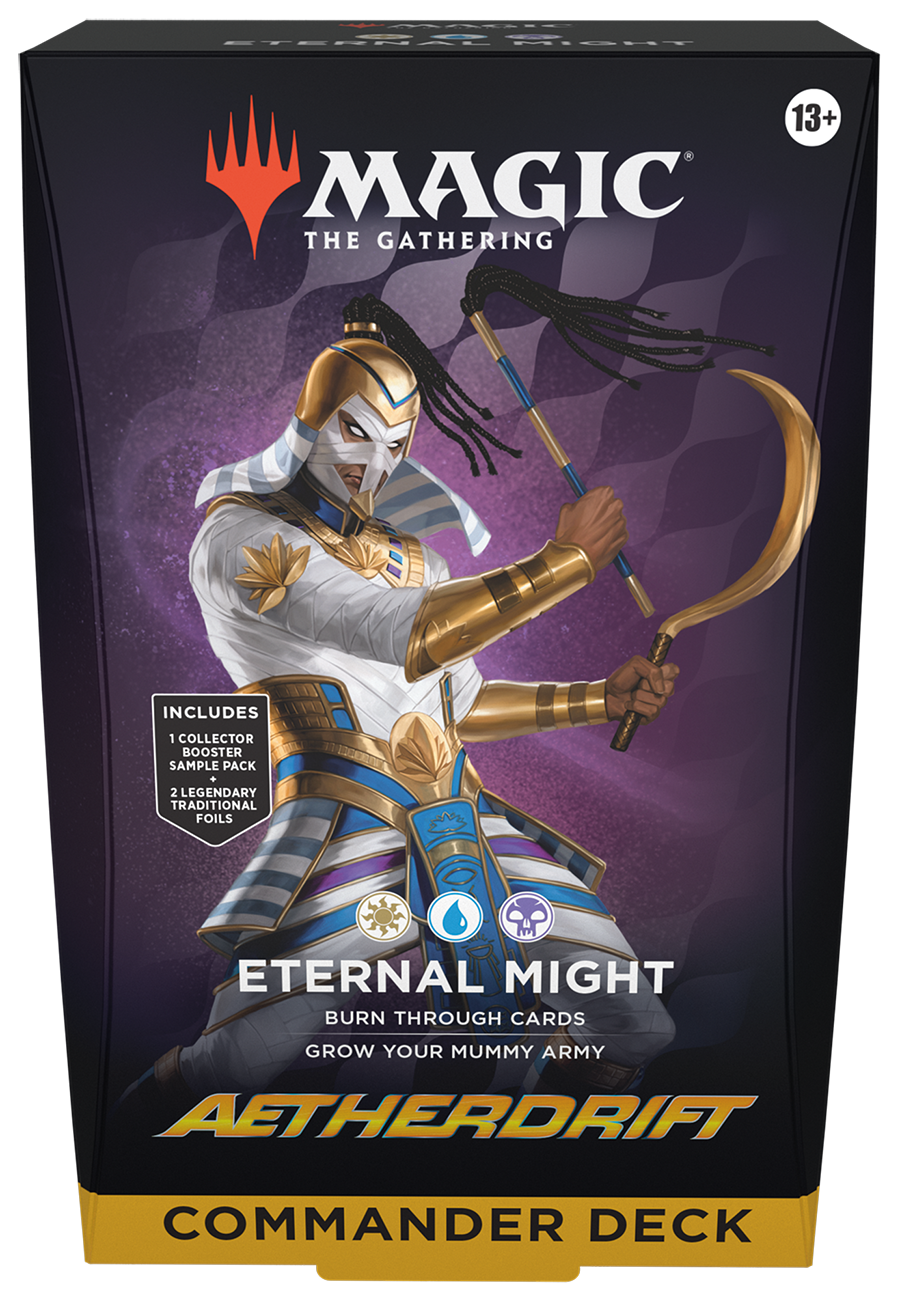 MTG - Aetherdrift - Eternal Might Commander Deck