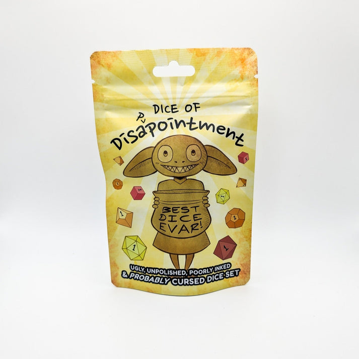 Mystery Dice Goblin - Dice of Disapointment - Full Set of Polyhedral Dice