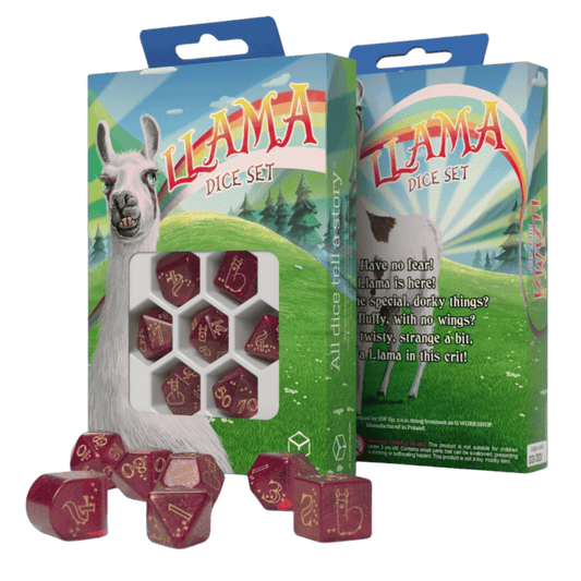 Llama Dice Set