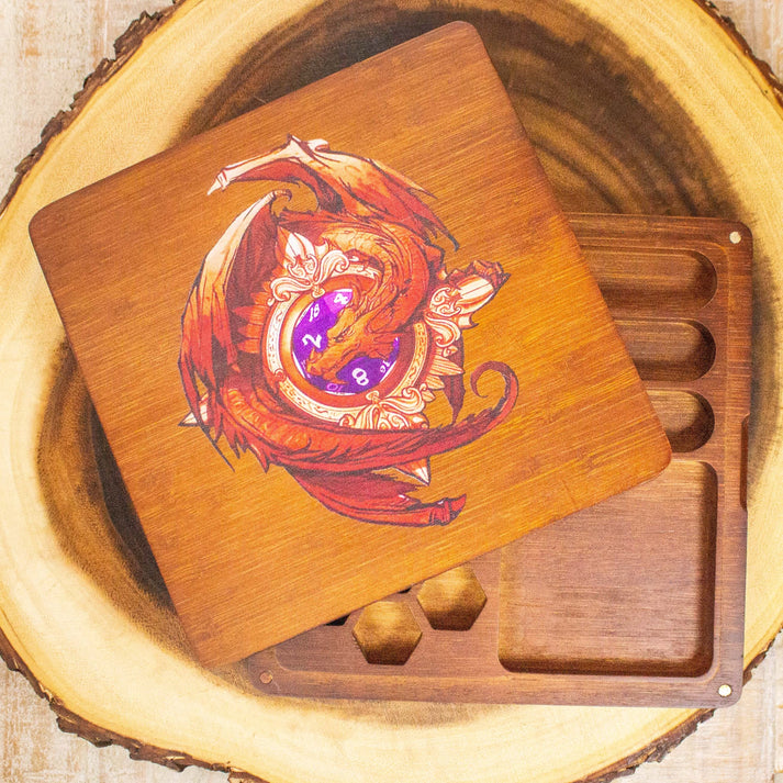 Mystery Dice Goblin - Wooden Dice Box