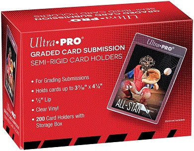 Ultra Pro Semi rigid card holders 200CT