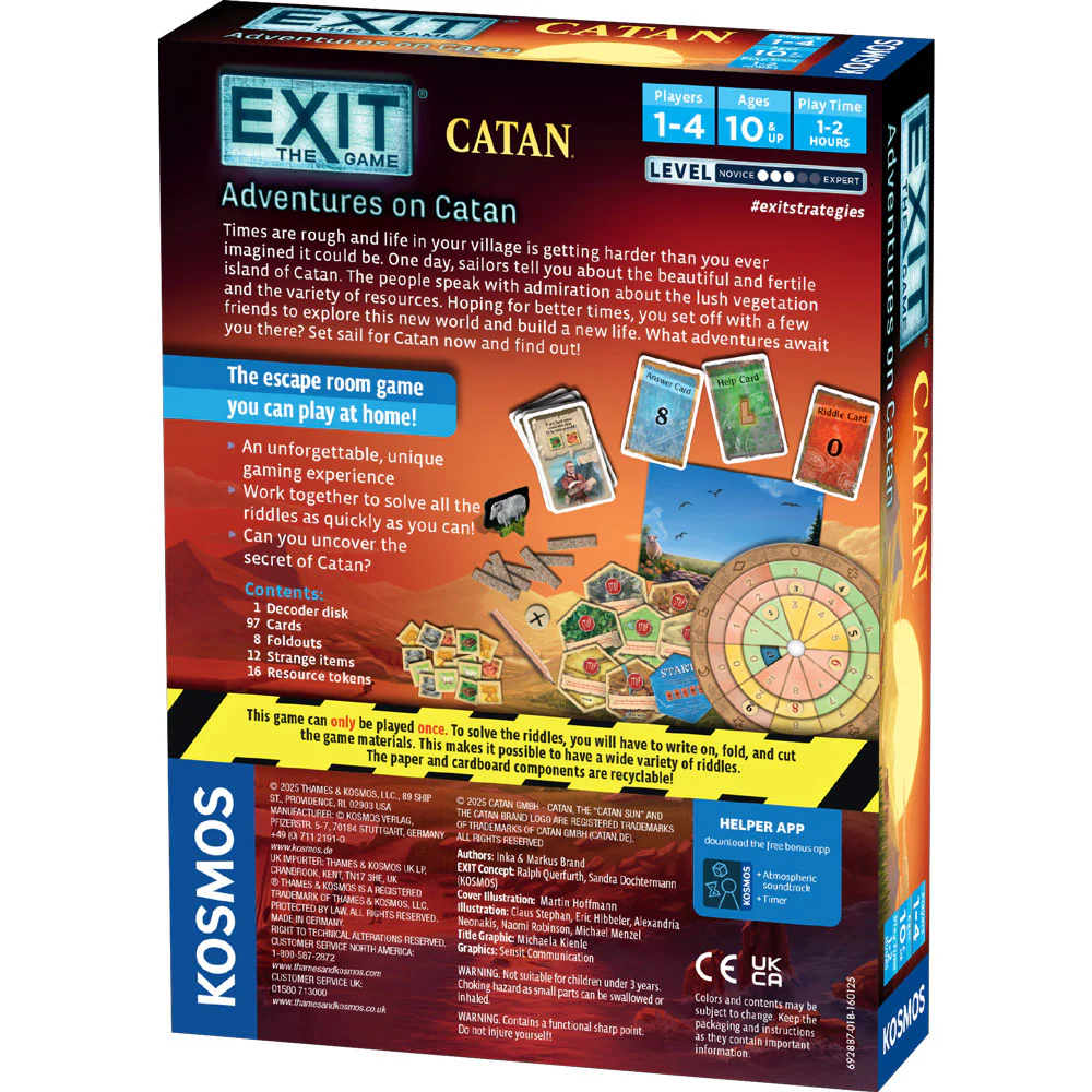 Exit the Game - Adventures on Catan