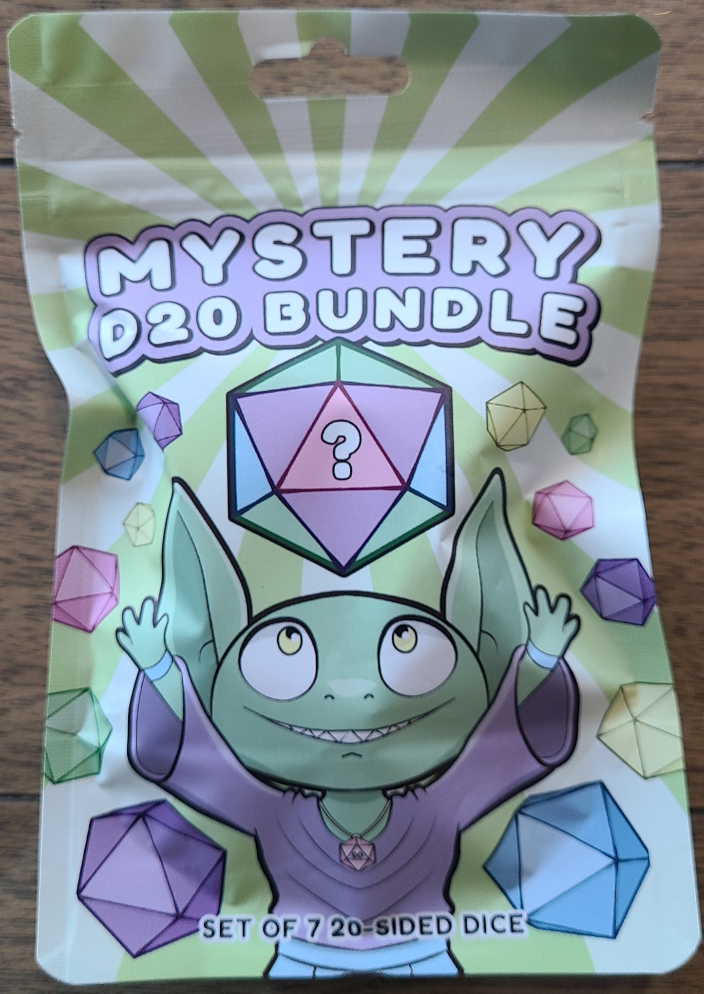 Mystery Dice Goblin - Mystery D20 Bundle - Set of 7 D20