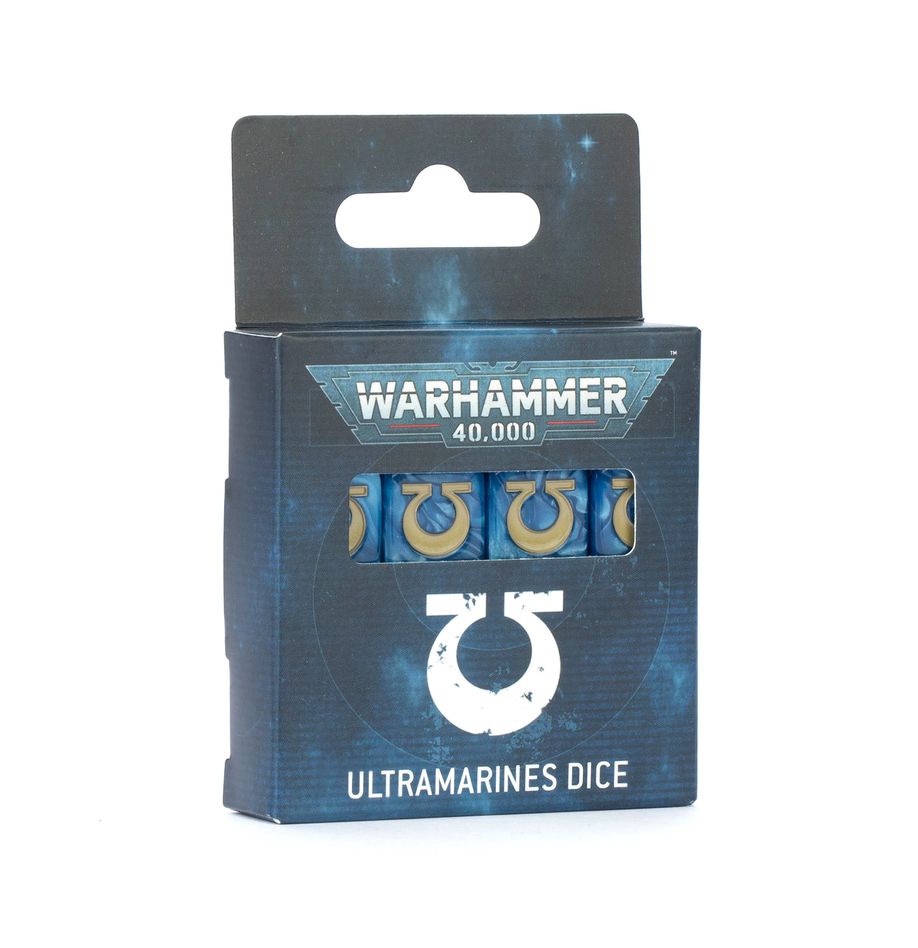 Warhammer 40K - Ultramarines Dice