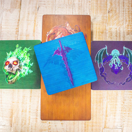 Mystery Dice Goblin - Wooden Dice Box