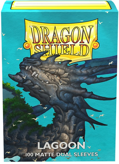 Dragon Shield - 100 Standard Sized Sleeves - Dual Matte Lagoon