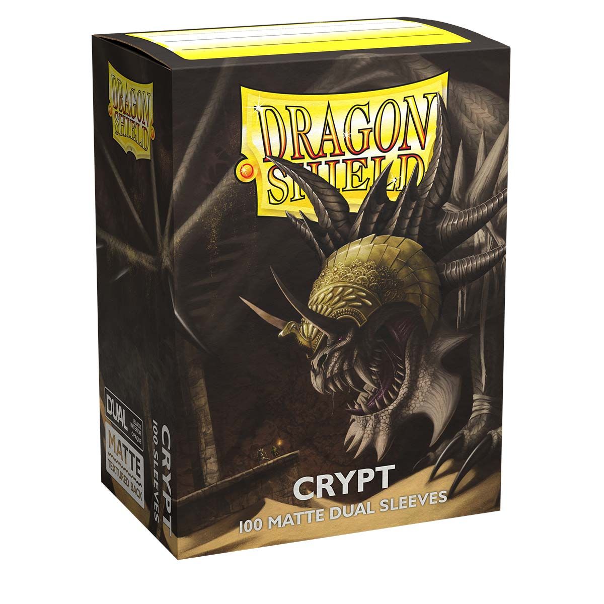 Dragon Shield - 100 Standard Sized Matte Dual Sleeves - Crypt