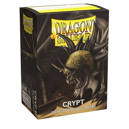 Dragon Shield - 100 Standard Sized Matte Dual Sleeves - Crypt