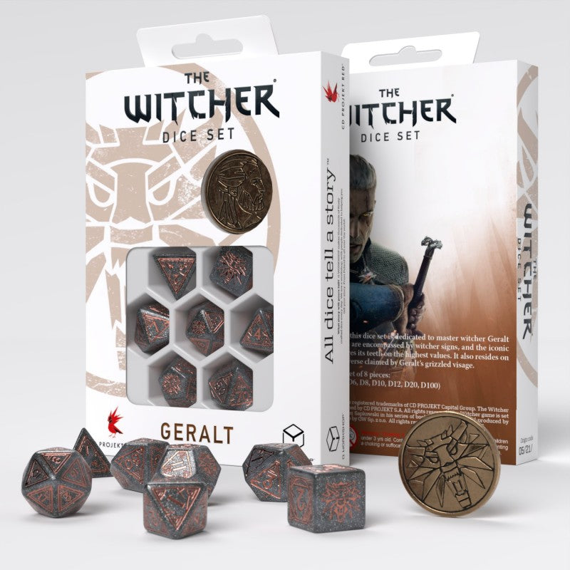 Q Workshop - The Witcher Dice Set - Geralt