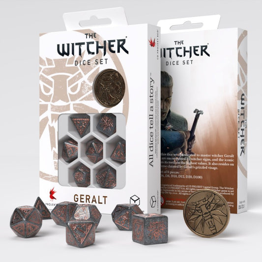 Q Workshop - The Witcher Dice Set - Geralt